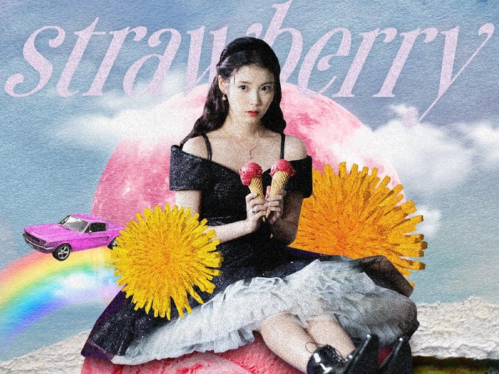 IU akan comeback dengan single digital Strawberry Moon.