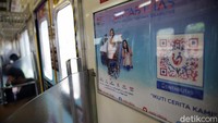 Kampanye ini juga menggandeng PT Kereta Commuter Indonesia (KCI).