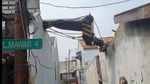Potret Rumah Tertimpa Crane di Depok, Ada Bocah Tertimbun
