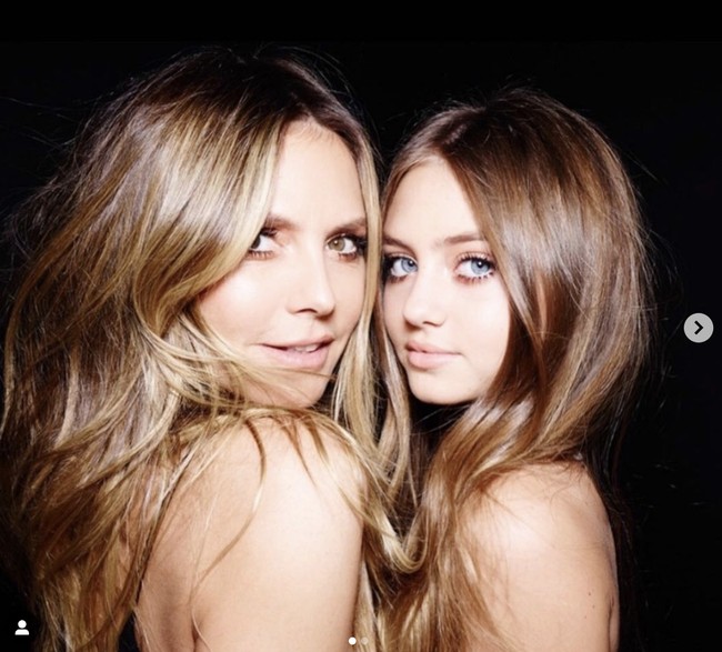 Setelah Seal dan Heidi Klum bercerai, keduanya tetap mengasuh anak bersama. Dari pernikahan tersebut Heidi dan Seal dikaruniai dua anak laki-laki dan seorang putri. Ditambah Leni Klum. Foto: Instagram @leniklum