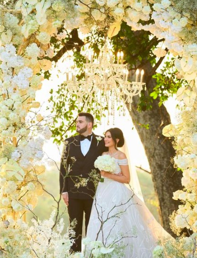 Tak heran jika pasangan crazy rich tersebut menghabiskan biaya sampai 3,5 juta Euro atau sekitar Rp 57 miliar. Foto: dok. Instagram/@mariyasolodar