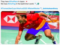 Anthony Ginting Menang Jadi Super Saiya, Pikachu dan Luffy