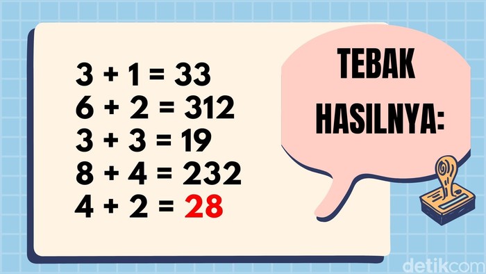 Menyambut Weekend Nih, Yuk Tebak Teka-teki Ini Biar Otak Makin 'Encer' Menyambut Weekend Nih, Yuk Tebak Teka-teki Ini Biar Otak Makin 'Encer'