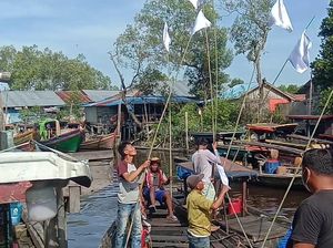BBM Langka, Nelayan di Sumut Kibarkan Bendera Putih Tak Bisa Melaut