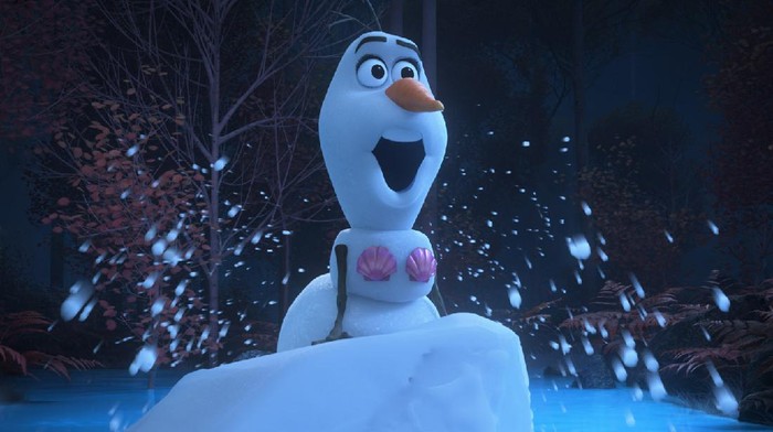 Olaf Presents Di Olaf Presents, Olaf akan beraksi sebagai produser, aktor, desainer kostum, hingga tim produksi buat penampilan spesialnya membawakan cerita animasi ikonik Disney. Tentu saja Olaf juga akan menampilkan kebolehannya menyanyi seperti semua Putri dan Pangeran Disney. Β© 2021 Disney. All Rights Reserved.