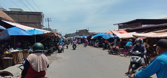 Pasar Gambir, Percut Sei Tuan, Deli Serdang (Ahmad Arfah-detikcom)