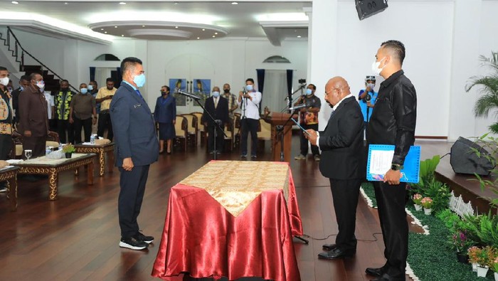 Pelantikan Sekda Papua. (dok. Istimewa)