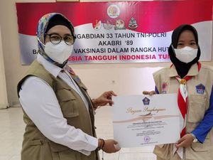 BNPB Beri Penghargaan ke 445 Relawan Prokes PON XX Papua