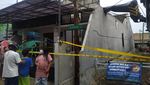 Potret Tower PDAM yang Hendak Dirubuhkan Berujung Crane Timpa Rumah