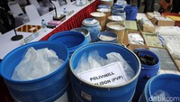 Sebanyak 30.345.000 butir obat ilegal yang siap untuk dikirim berhasil diamankan.