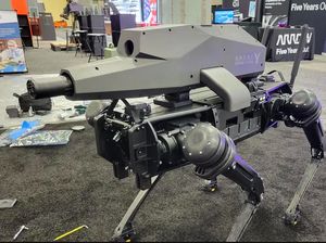 Ngeri! Robot Anjing Kini Dipersenjatai, Jadi Ingat Terminator
