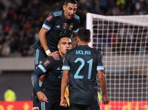 Argentina Vs Peru: Lautaro Martinez Antar Tim Tango Menang