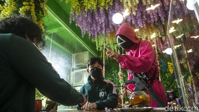Ada Permainan Ala Squid Game di Resto Jakbar Nih!