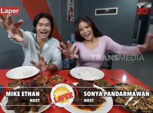 Bikin Laper! Mike Ethan Melahap Rendang Bebek yang Gurih Berempah