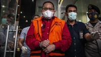 Dodi Reza Alex langsung ditahan KPK usai menjalani pemeriksaan, Sabtu (16/10/2021).