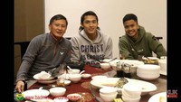 Foto ini diambil beberapa tahun lalu, momen makan Jojo dan Anthony Ginting juga pernah diabadikannya. Makan di restoran China, tampak sepiring kerapu steam yang lezat. Foto: Instagram @jonatanchristieofficial
