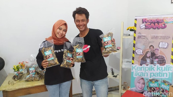 keripik kulit ikan patin