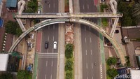 Revitalisasi JPO Sudirman ini masuk tahap 2. 