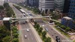 Melihat Pembangunan JPO Kapal Pinisi dari Udara