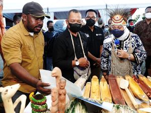 Menaker Hadiri Expo Tenaga Kerja Mandiri di Papua