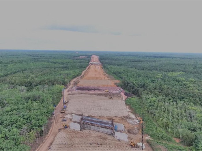 Proyek Tol Simpang Indralaya-Muara Enim