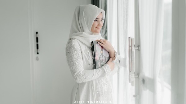 10 Momen Pengajian dan Siraman Calon Istri Ridho DA Jelang Nikah