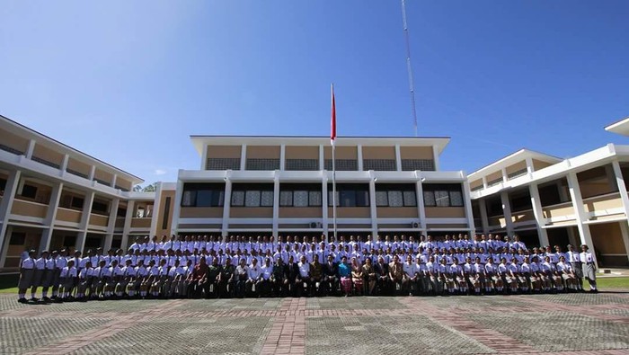 SMAS Unggul Del menjadi SMA swasta terbaik Indonesia 2021 berdasarkan nilai UTBK.