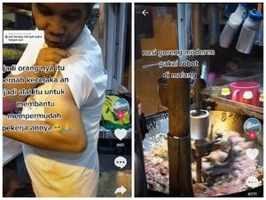 Penjual Nasi Goreng Ini Pakai Robot, Ternyata Ada Alasan Haru