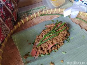 Unik Sedap! Pepes Bluluk Berbahan Bakal Buah Kelapa dari Borobudur