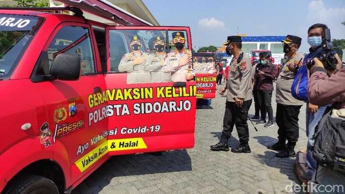 vaksinasi polres sidoarjo