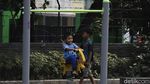 Akhir Pekan, Ruang Terbuka di Bekasi Ramai Didatangi Anak-anak