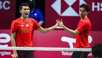 Di partai kedua, giliran ganda putra Indonesia Fajar Alfian/Muhammad Rian Ardianto yang berhasil meraih kemenangan usai mengalahkan wakil China China He Ji Ting/Zhou Hao Dong  dua set langsung, 21-12 dan 21-19. Indonesia pun unggul 2-0 atas China. 