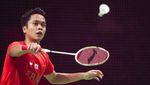 RI Unggul 1-0 di Final Piala Thomas, Anthony Ginting Hepi Banget
