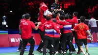 Kemenangan tersebut membuat Indonesia pun menggagalkan misi China untuk mempertahankan gelar juara yang direbut pada 2018. Kemenangan ini sekaligus menuntaskan rasa penasaran Indonesia selama hampir 20 tahun lamanya untuk mengangkat trofi Piala Thomas lagi.
