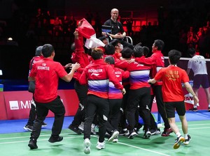 Juara Usai Kalahkan China, Indonesia Ulang Raihan di Piala Thomas 2000