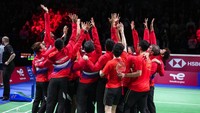 Ya, sebelum ini, Indonesia terakhir kali berjaya di ajang ini pada 2002. Saat itu Taufik Hidayat dkk. mengalahkan Malaysia dengan skor 3-2 di Guangzhou, China. Setelah itu, Indonesia tidak bisa menghentikan dominasi China yang meraih enam gelar dari delapan edisi terakhir. Indonesia pun menahbiskan diri sebagai negara dengan gelar Piala Thomas terbanyak, yakni 14 trofi disusul China dengan 10 trofi, lalu Malaysia dengan lima trofi, dan Denmark serta Jepang dengan masing-masing satu trofi.