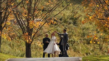 Selamat ya atas pernikahan Jennifer Gates dan Nayel Nassar. Foto: Daily Mail