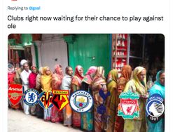 MU Dihajar, Ole dan Maguire Jadi Olok-olokan Netizen