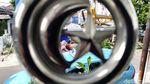 Potret Terkini Crane Roboh di Depok
