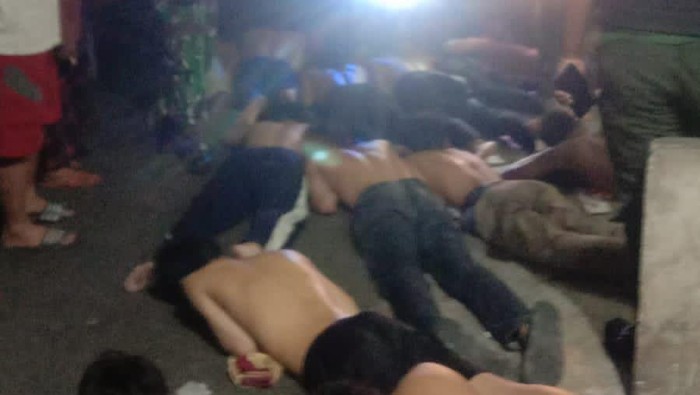 Remaja hendak tawuran diamankan polisi.