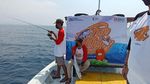 Serunya Mancing Ikan Kakap-Tenggiri di Perairan Selat Sunda