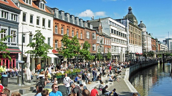 Aarhus merupakan kota terbesar kedua di Denmark. (Getty Images/iStockphoto/balipadma)