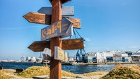 Aarhus terletak di pesisir timur semenanjung Jutland, atau sekitar 185 kilometer dari ibu kota Denmark, Copenhagen. (Getty Images/Roberto Rizzi)