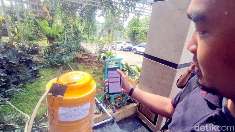 Aplikasi Virtual Monitor Pertanian di Sukabumi