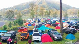 Rombongan Camper Van Padati Wisata di Banyuwangi