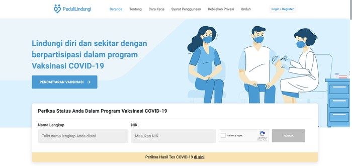 Cara daftar vaksinasi COVID-19