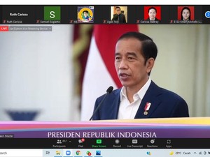 Hadir di Dies Natalis UK Petra Ke-60, Jokowi Ajak Majukan Pendidikan