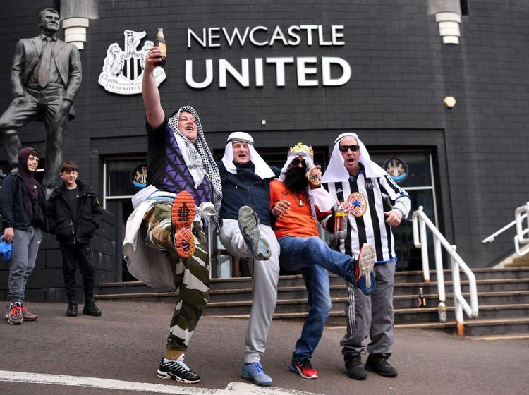 Foto: Ahlan Wa Sahlan di Newcastle United
