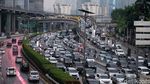 Kemacetan Tol Dalam Kota Saat PPKM Jakarta Diperpanjang