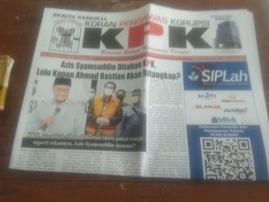 Beredar Koran Berlogo KPK dengan Tujuan Pemerasan, Ini Faktanya